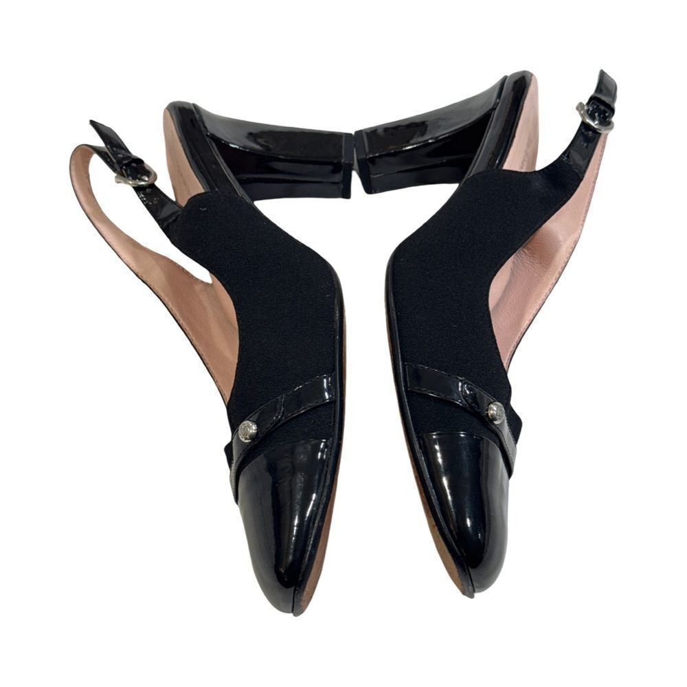 TARYN ROSE SLINGBACK SHOES With Dust Bag. - Picture 8 of 12